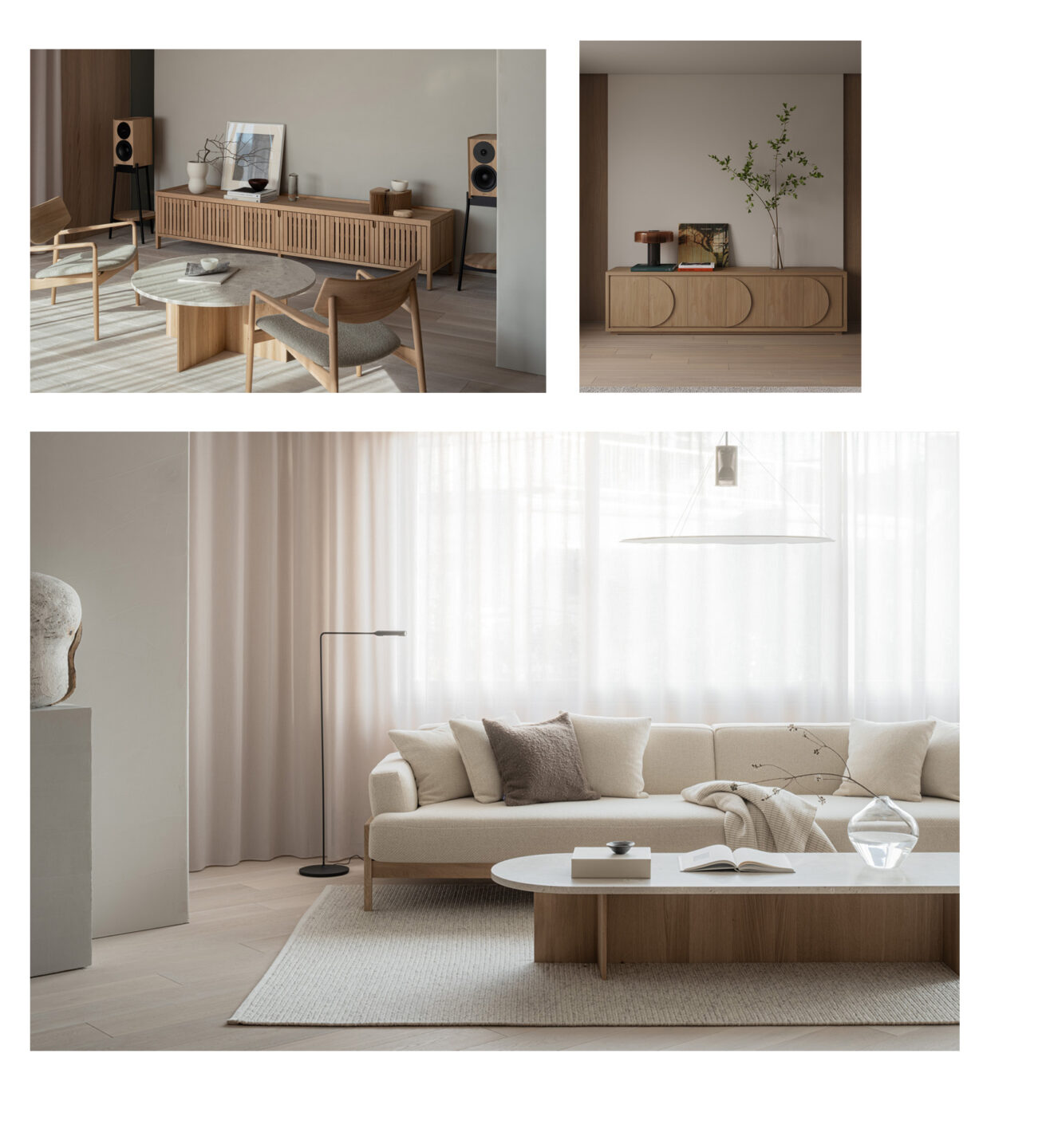 Styl japandi w salonie